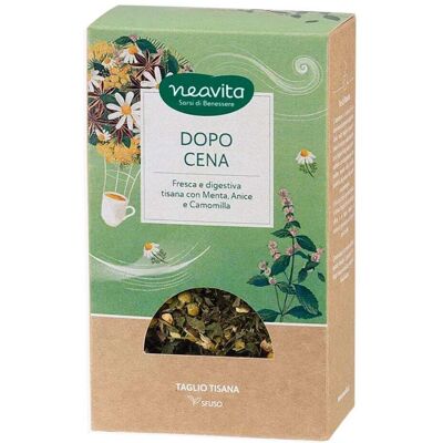 Neavita Tisana Dopo Cena Taglio Tisana Sfuso Ricarica, 45g Neavita Tisana Dopo Cena Taglio Tisana Sfuso Ricarica, 45g