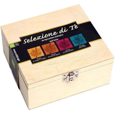 Altromercato Cofanetto con Selezione di Tè, 40 filtri Altromercato Cofanetto con Selezione di Tè, 40 filtri
