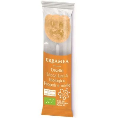 Erbamea Orsetto Lecca Lecca Propoli e Miele, 1 pezzo Erbamea Orsetto Lecca Lecca Propoli e Miele, 1 pezzo