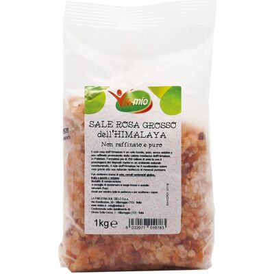 BiotoBio Vivimio sale rosa grosso dell'Himalaya, 1 kg BiotoBio Vivimio sale rosa grosso dell'Himalaya, 1 kg
