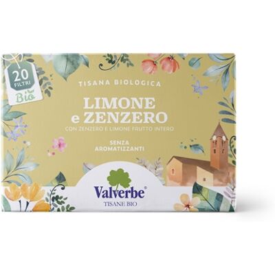 Valverbe - Limone e Zenzero - Limone - Zenzero - Tisana Valverbe - Limone e Zenzero - Limone - Zenzero - Tisana