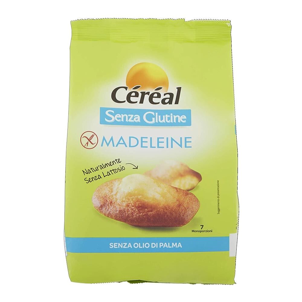 Cereal Céréal Senza Glutine Madeleine, 7 Merendine