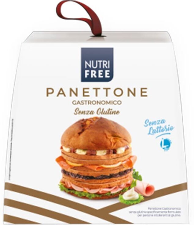 Nutrifree Nt Food Nutrifree - Panettone Gastronomico Senza Glutine E Lattosio, 400g