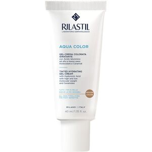 Rilastil Aqua Color - Gel Crema Colorata Idratante Colore Medium, 40ml