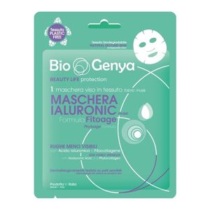 Biogenya Beauty Life Protection - Maschera Ialuronic in Tessuto, 1 maschera