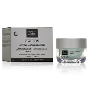 MartiDerm Platinum - GF Vital-Age Night Cream Crema Notte Rassodante, 50ml