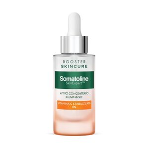 Somatoline Cosmetic Viso - Skincure Booster Illuminante con Vitamina C 3%, 30ml