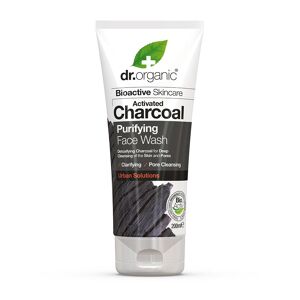 Dr. Organic Charcoal - Purifyng Face Wash Detergente Viso Purificante, 200ml