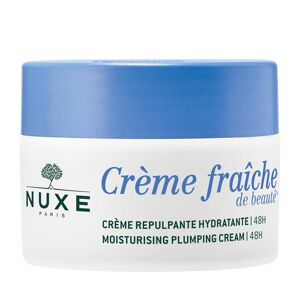 nuxe crème fraiche de beauté crema rimpolpante idratante 48h pelli normali, 50ml
