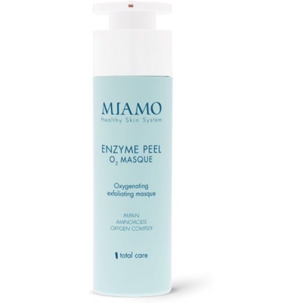 miamo enzyme peel o2 masque maschera ossigenante esfoliante, 50ml