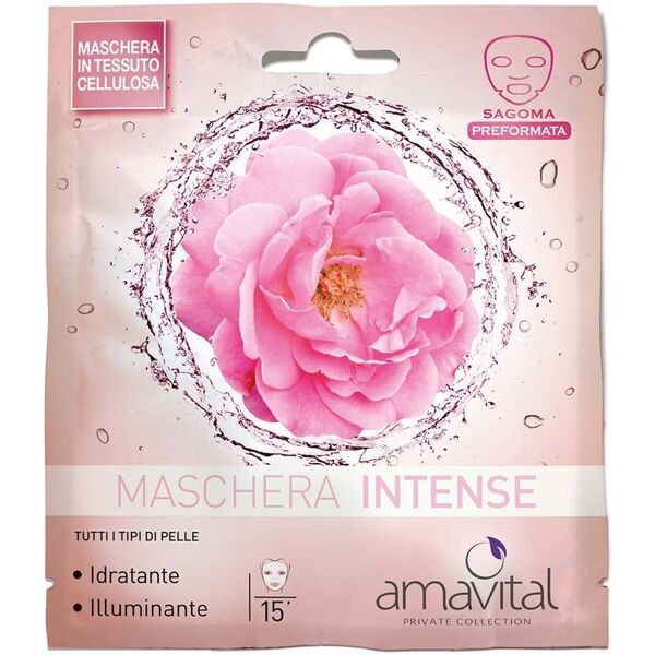 oficine cleman amavital - maschera viso intenste, 15ml