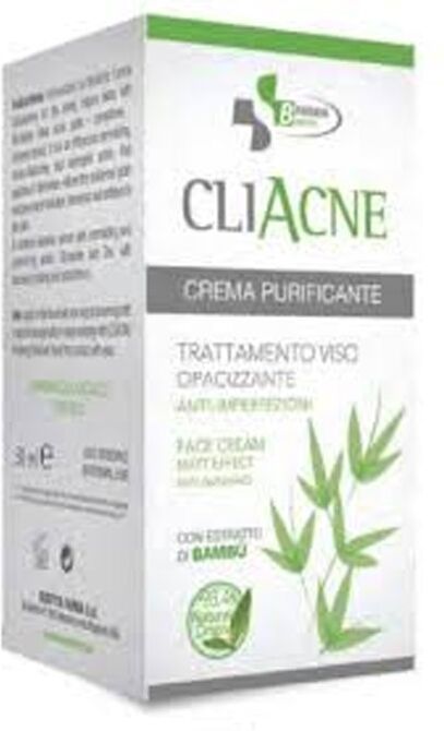 budetta farma cliacne crema purificante trattamento viso opacizzante, 50ml