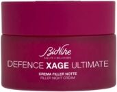 BioNike Defence Xage - Ultimate Crema Filler Notte per Rughe Profonde, 50ml