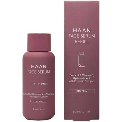 Haan Face Serum Deep Repair Siero Viso al Bakuchiol Pelli Secche Refill, 30ml Haan Face Serum Deep Repair Siero Viso al Bakuchiol Pelli Secche Refill, 30ml