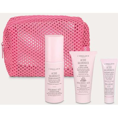 L'Erbolario Beauty Express Routine Viso - Kit da viaggio Mousse Detergente 50ml + Crema Viso 25ml + Contorno Occhi 10ml L'Erbolario Beauty Express Routine Viso - Kit da viaggio Mousse Detergente 50ml + Crema Viso 25ml + Contorno Occhi 10ml