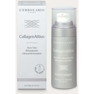 L'Erbolario Collagenattivo - Siero viso con azione rimpolpante ed elasticizzante, 30 ml L'Erbolario Collagenattivo - Siero viso con azione rimpolpante ed elasticizzante, 30 ml