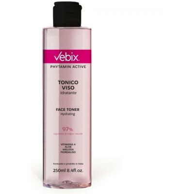 Vebix Phytamin Active - Tonico Idratante Viso, 250ml Vebix Phytamin Active - Tonico Idratante Viso, 250ml