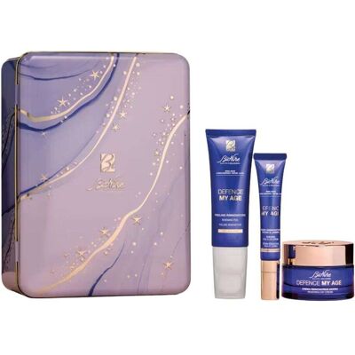 Bionike Defence My Age - Cofanetto viso anti-età per la pelle in menopausa, kit da 3 pezzi Bionike Defence My Age - Cofanetto viso anti-età per la pelle in menopausa, kit da 3 pezzi