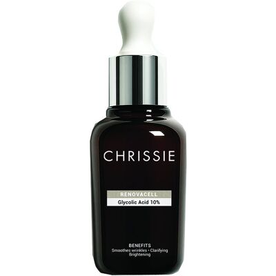 Chrissie Cosmetics Renovacell Glycolic Acid 10% Peeling Viso Esfoliante Rinnovante, 30ml Chrissie Cosmetics Renovacell Glycolic Acid 10% Peeling Viso Esfoliante Rinnovante, 30ml