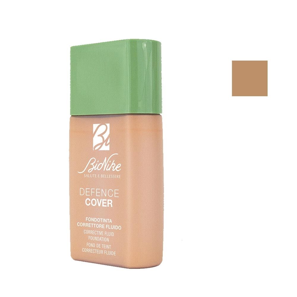 Bionike Defence Cover - Fondotinta Correttore Fluido N.104 Miel SPF30, 40ml