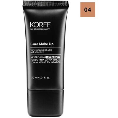 Korff Modello 04 Fondotinta Ultra Opaco SPF30 - Fondotinta Korff Modello 04 Fondotinta Ultra Opaco SPF30 - Fondotinta