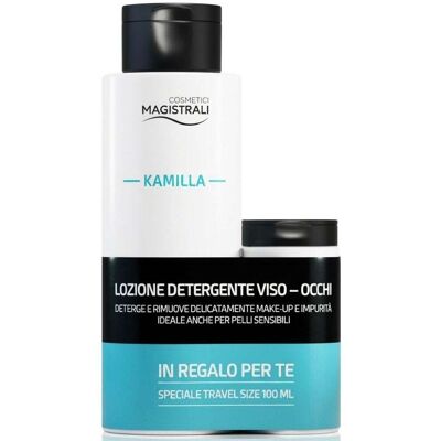 Difa Cooper Kamilla - Lozione detergente e struccante per il viso e gli occhi, 400 ml + 100 ml Difa Cooper Kamilla - Lozione detergente e struccante per il viso e gli occhi, 400 ml + 100 ml