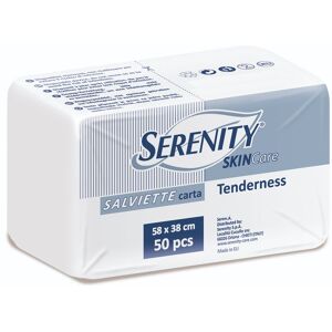 Serenity Skincare - Salvietta Carta Tenderness Misura 58x38cm, 50 Pezzi