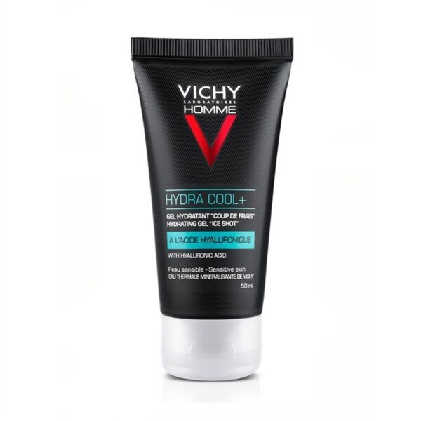 vichy homme - hydra cool+ crema viso giorno trattamento defaticante, 50ml