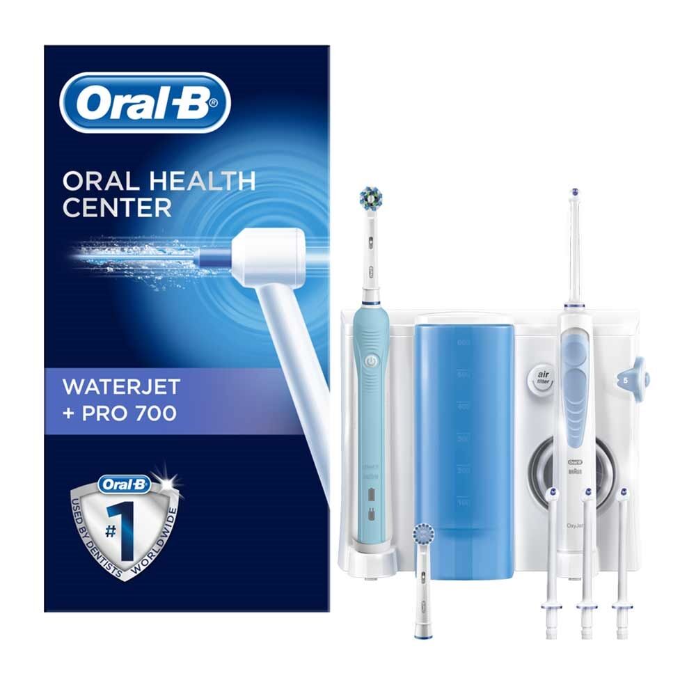Oral-B Oral Center OC16 WaterJet MD16 Idropulsore + Pro 700 Spazzolino Elettrico