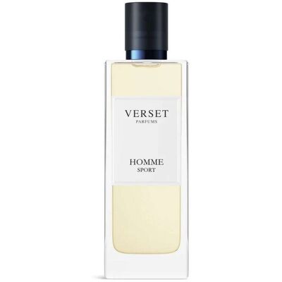 Verset Homme Sport - Eau de parfum da uomo con una fragranza fresca e dinamica, 50 ml Verset Homme Sport - Eau de parfum da uomo con una fragranza fresca e dinamica, 50 ml