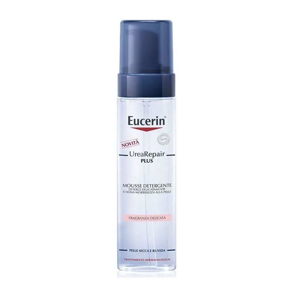 Eucerin UreaRepair PLUS - Urea Mousse Detergente Fragranza Delicata, 200ml