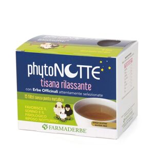 Farmaderbe Phyto Notte - Tisana Rilassante, 15 Filtri