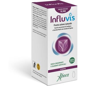 Aboca Influvis Sciroppo Integratore Pronta Azione Difese Immunitarie, 120g