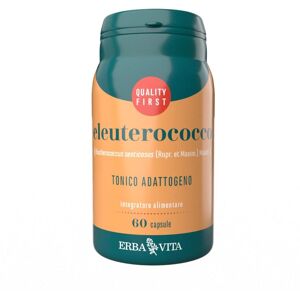 Erba Vita Monoplanta - Eleuterococco Integratore Tonico Adattogeno, 60 Capsule