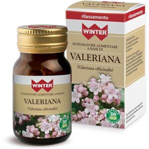 Winter Valeriana Integratore Alimentare per il Rilassamento, 30 Capsule Vegetali