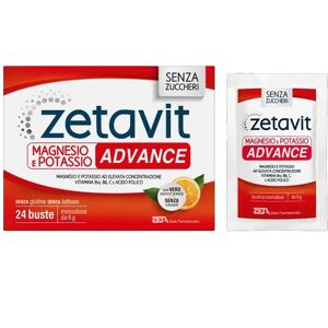 Zeta Farmaceutici Zetavit - Advance Magnesio e Potassio, 24 buste