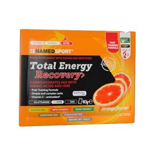 Named Sport Total Energy Recovery Recupero Muscolare gusto Arancia, 40g
