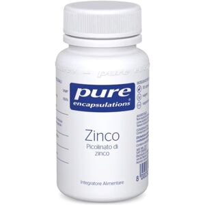 Pure Encapsulations Zinco Integratore Difese e Bellezza, 30 Capsule