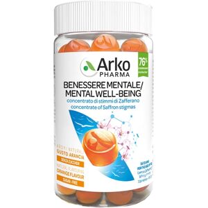 ArkoPharma Arkogummies Zafferano Benessere Mentale, 60 Gommose