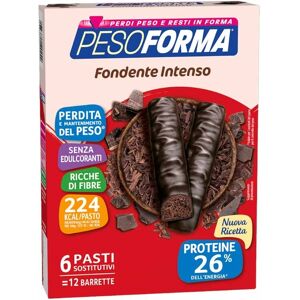 Pesoforma Barretta Double Dark 12 pezzi