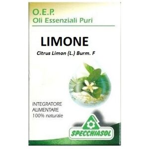 Specchiasol O.E.P. Olio Essenziale Puro Limone Integratore Alimentare 10 ml