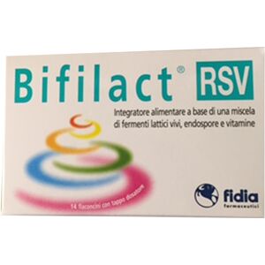 Fidia Bifilact Rsv Integratore Alimentare 14 Flaconcini