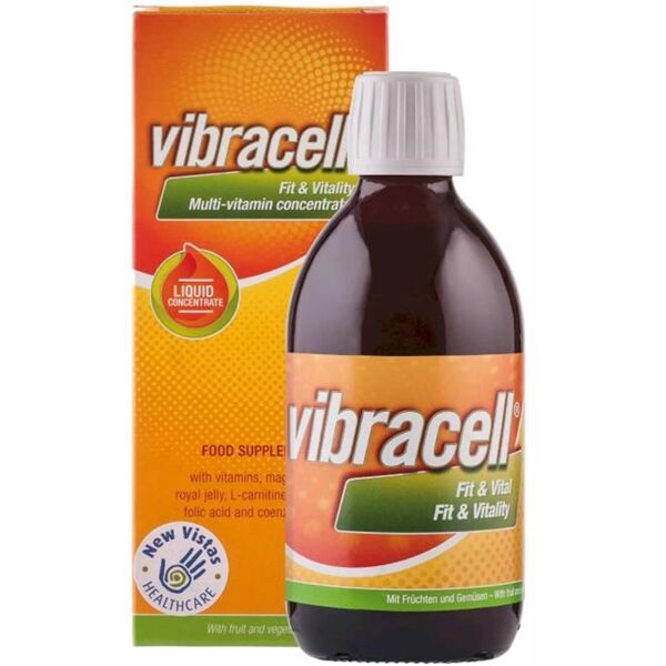 named vibracell concentrato multivitaminico integratore alimentare, 150ml