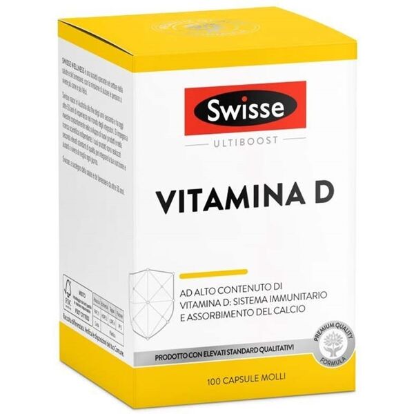 swisse ossa muscoli e articolazioni - vitamina d integratore, 100 capsule