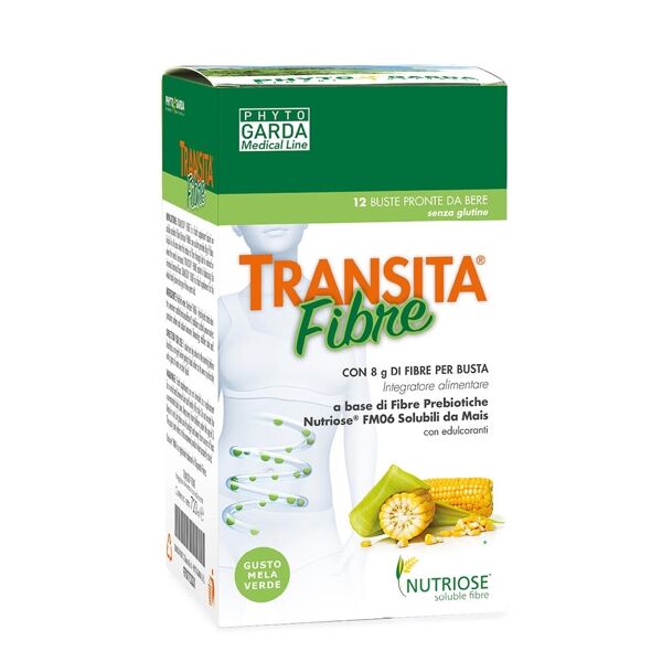 named phyto garda transita - fibre integratore alimentare, 12 bustine