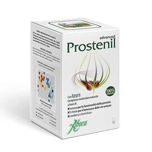 aboca prostenil advanced integratore prostata e vie urinarie, 60 capsule
