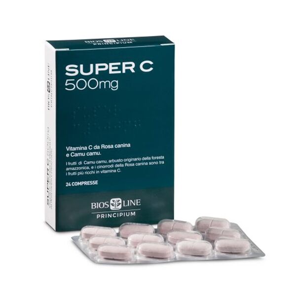 bios line principium super c 500 mg integratore alimentare 24 compresse