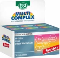 esi multicomplex - integratore vitamine e sali minerali per senior, 30 compresse