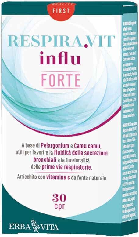 erba vita respirando - respira.vit influ forte integratore, 30 compresse