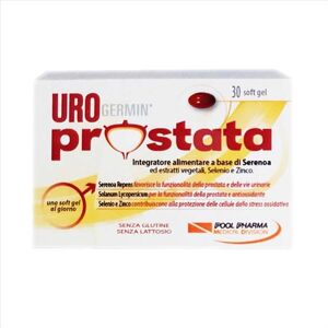 Pool Pharma Urogermin Prostata Integratore Alimentare 30 Capsule Softgel